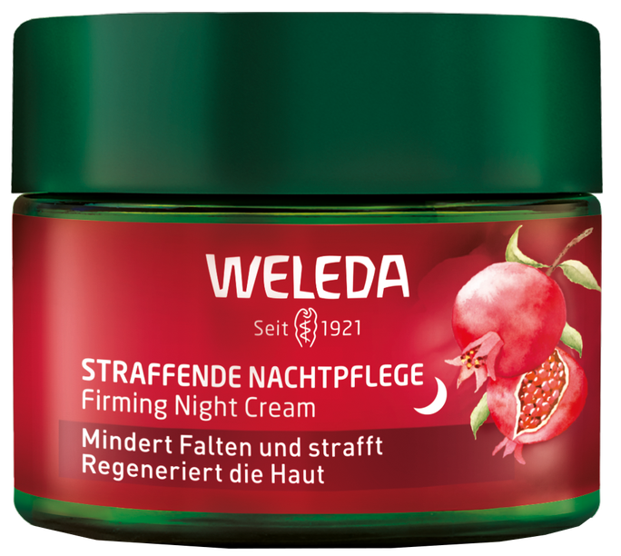 WELEDA Nakts sejas krēms ar grānātābolu un makas sakņu ekstraktiem, 40 ml