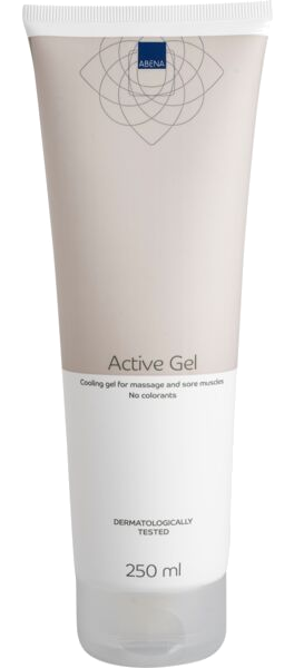 ABENA masāžas gels ar aktīvajiem komponentiem, 250 ml