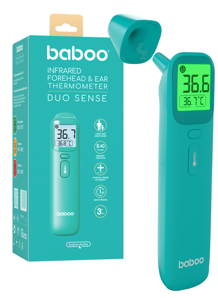 BABOO Duo Sense, 3+m infrasarkanais termometrs, 1 gab.
