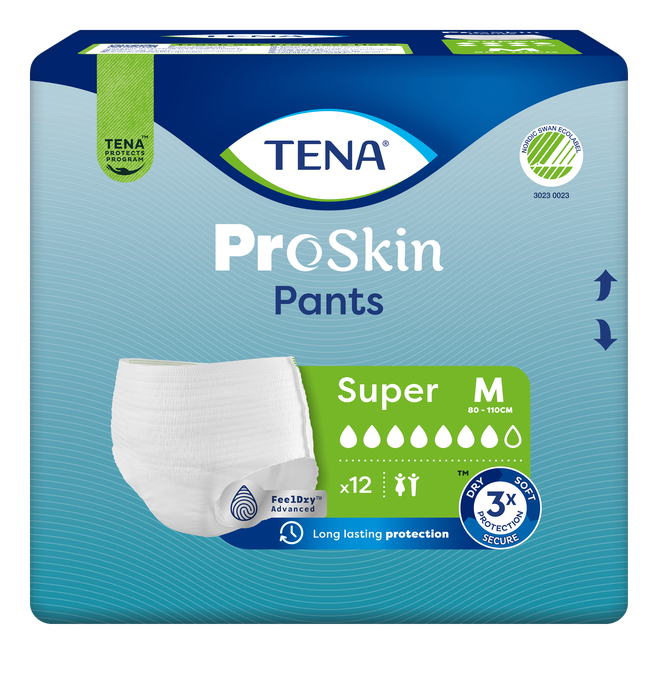 TENA Pants Super M inkontinences biksītes — 12 gab.
