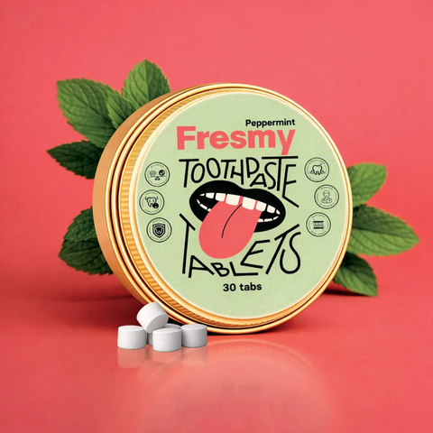 FRESMY piparmētru zobu pastas tabletes - 30 gab.