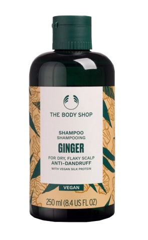 THE BODY SHOP Šampūns ar ģimbiju pret blaugznām, 250 ml