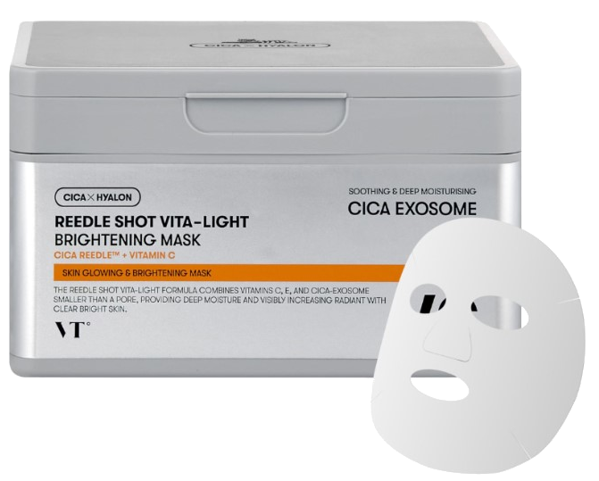 VT COSMETICS Reedle Shot Vita-Light sejas auduma maska 30 gab.