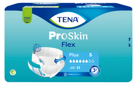 TENA Flex Plus S elastīgās autiņbiksītes, 30 vienības