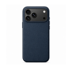 iPhone 18 Pro Max / 17 Pro Max Woven stiliaus dėklas, tamsiai mėlynas