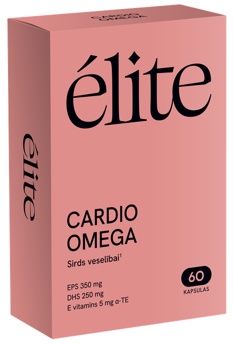 CARDIO OMEGA kapsulas 60 gab. ELITE sērijai