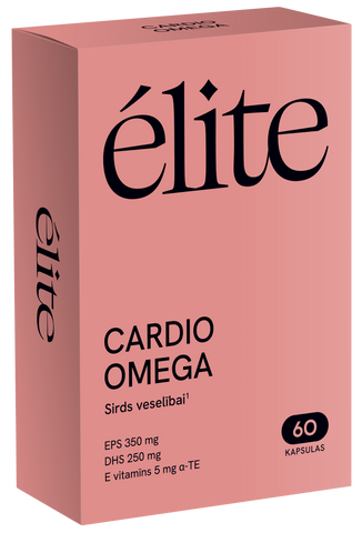 CARDIO OMEGA kapsulas 60 gab. ELITE sērijai