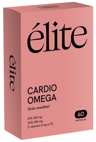 CARDIO OMEGA kapsulas 60 gab. ELITE sērijai