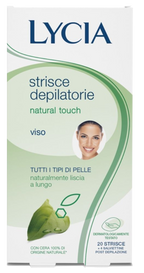 LYCIA Natural Touch sejas depilācijas vaska sloksnes 20 gab.