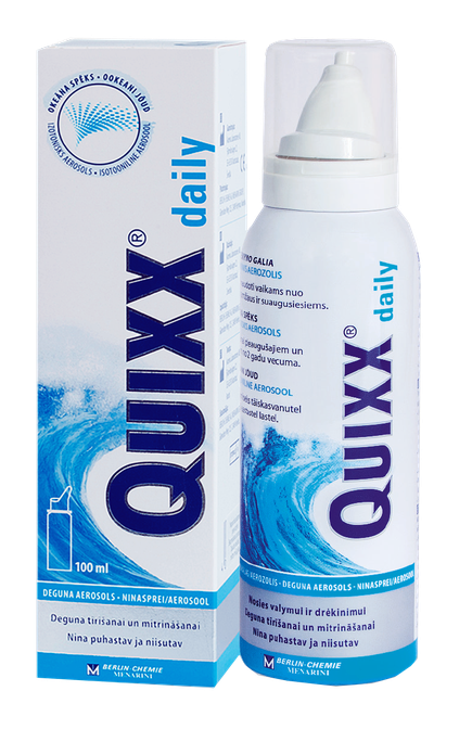 QUIXX Daily deguna izlaistošais aerosols 100 ml
