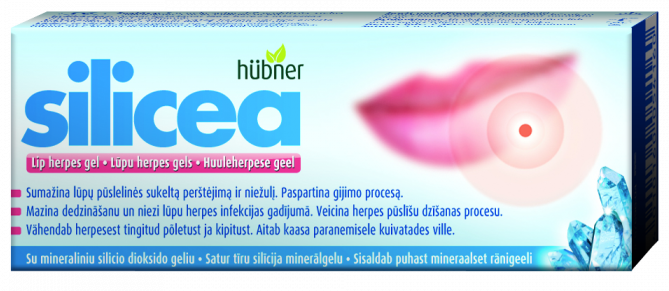 SILICEA Gels pret lūpu herpesu, 5 g
