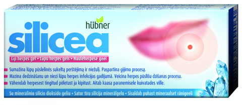 SILICEA Gels pret lūpu herpesu, 5 g