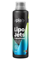 VPLAB Lipo Jets Lime Tea Carnitīna tauku dedzinātājs, 500 ml