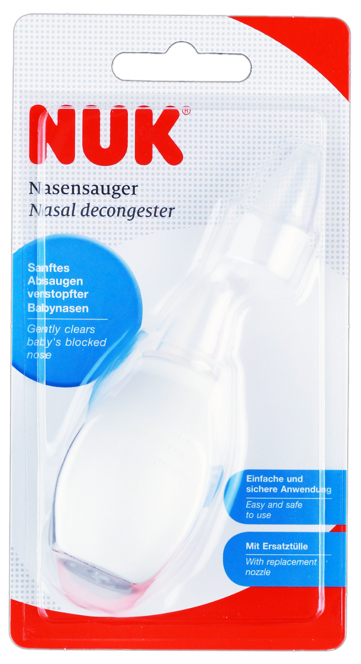 NUK aspirators deguna attīrīšanai, 1 vienība