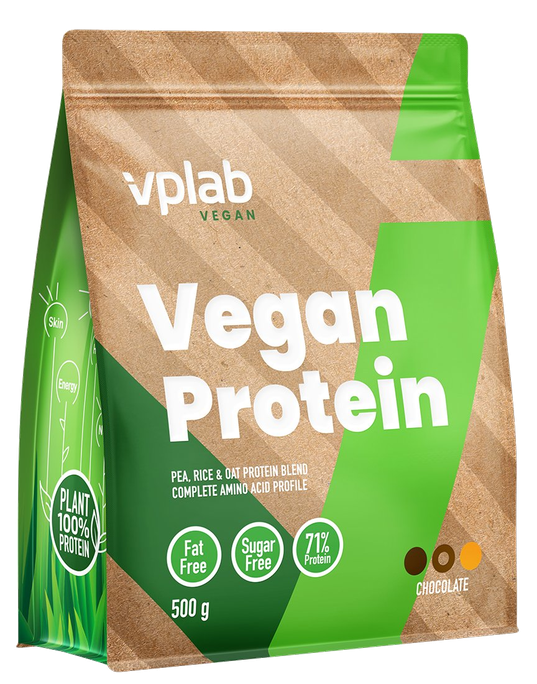 VPLAB Vegānais Šokolādes Proteīns, 500 g pulveris