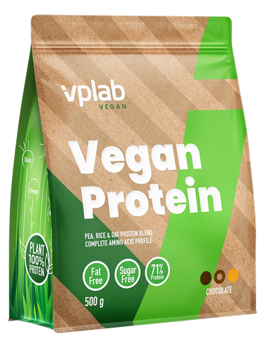 VPLAB Vegānais Šokolādes Proteīns, 500 g pulveris