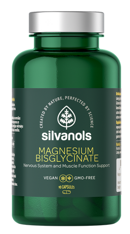 SILVANOLS Magnija bisglicināts, 90 kapsulas