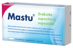 MASTU supozitoriji 10 gabaliņos