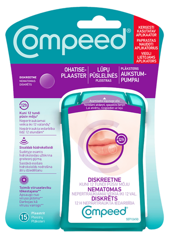 COMPEED hidrokoloīdu plāksteri aukstumpumpām – 15 gab.