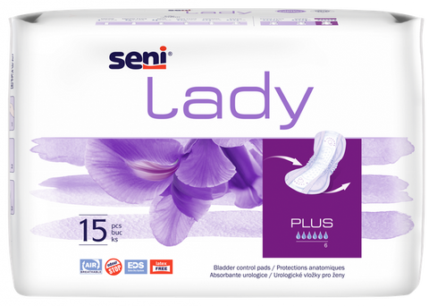 SENI Lady Plus uroloģiskie ieliktņi 15 gab.