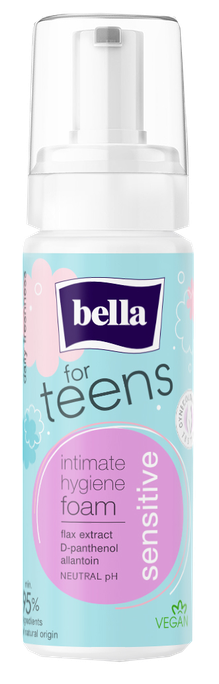 BELLA Teens Sensitive želeja intīmajai higiēnai, 150 ml