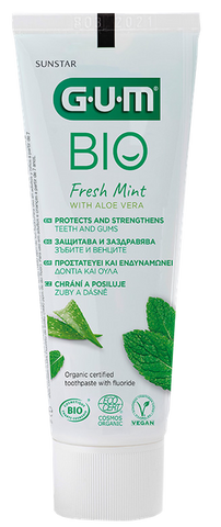 GUM BIO zobu pasta ar piparmētru, 75 ml