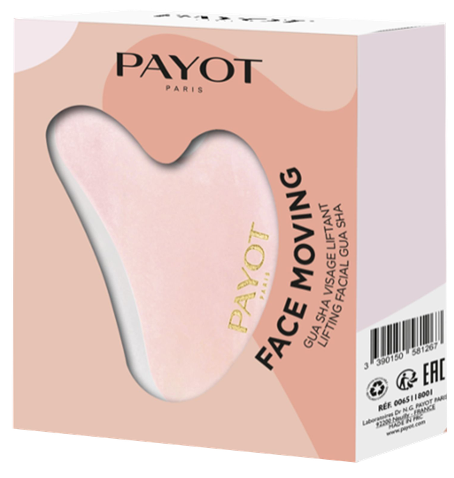 PAYOT rozā kvarca Gua Sha masāžas akmens (1 gab.)