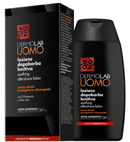DERMOLAB Uomo Losjons pēc skūšanās sejai — mierinājoša formula, 120 ml