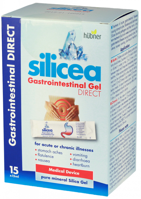 Gastro Gels Direct SILICEA 15 paciņas ar 15 ml tilpumu
