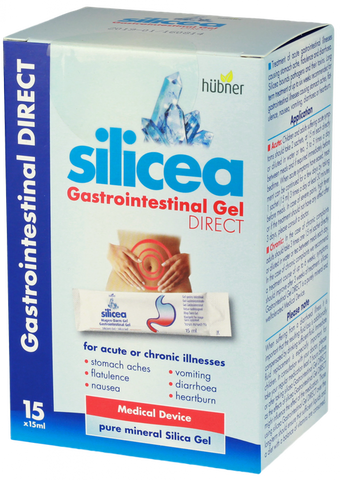 Gastro Gels Direct SILICEA 15 paciņas ar 15 ml tilpumu