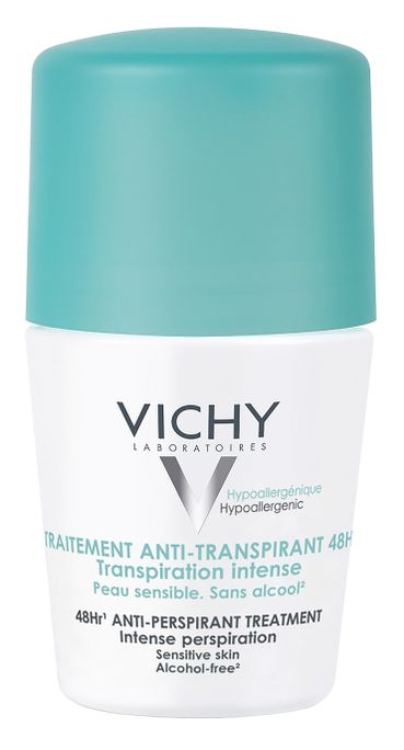 VICHY 50 ml pretsviedru dezodorants – 48 stundu aizsardzība