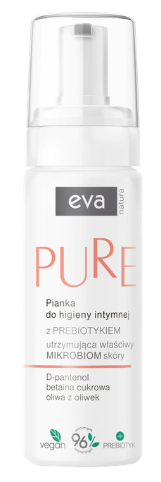 D-Pantenols intīmās higiēnas putas EVA NATURA, 150 ml