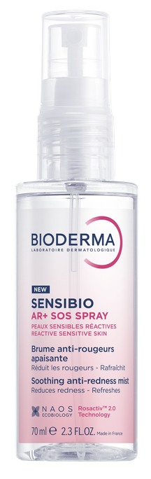 BIODERMA Sensibio AR+ SOS ātrajais sprejs, 70 ml
