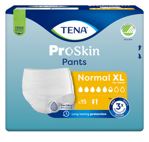 TENA Pants Normal XL biksītes, komplekts - 15 gab.