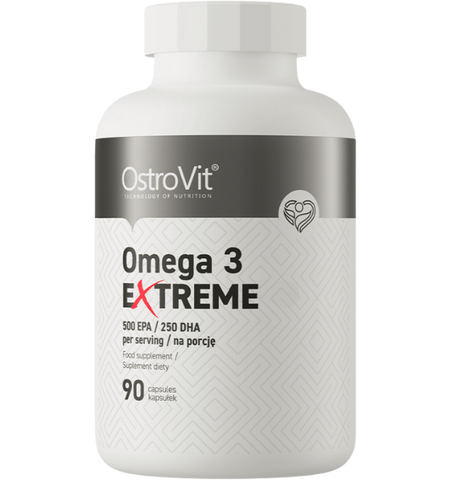 OSTROVIT Omega 3 Extreme kapsulas, 90 gab.