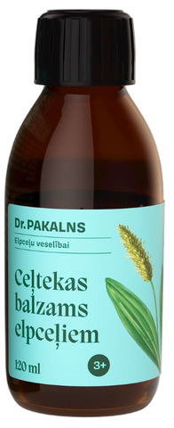 Ceļtekas balzams elpceļiem DR. PAKALNS, 120 ml