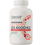 OSTROVIT D3 vitamīns 4000 IU ar K2, 110 tabletes