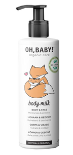 OH, BABY! Mitrinošs ķermeņa pieniņš, 250 ml