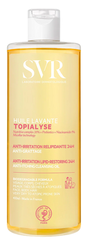 SVR Topialyse attīroša mazgāšanās eļļa 400 ml
