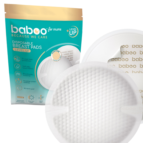 BABOO Vienreizlietojamie krūšu ieliktņi 40 gabalu iepakojums