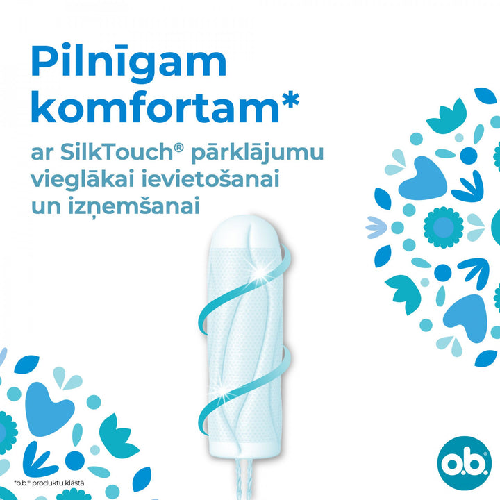 O.B. Ultimate Comfort Normal – 16 tampoņu iepakojums