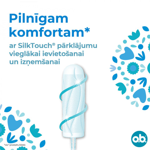 O.B. Ultimate Comfort Normal – 16 tampoņu iepakojums