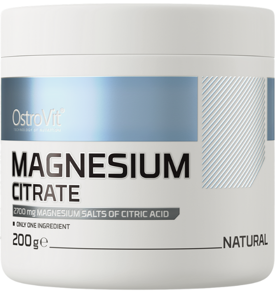 Magnesija citrata pulveris OSTROVIT Supreme Pure, 200 g