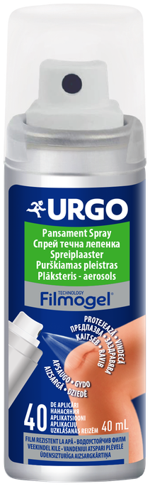 URGO aerosola formā plāksteri 40 ml