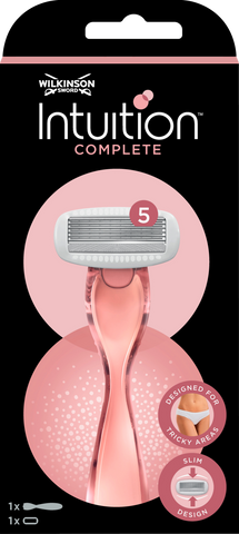 WILKINSON SWORD Intuition Complete sieviešu skuveklis ar 5 asmeņiem, 1 vienība