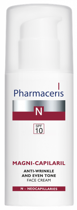 PHARMACERIS N SPF 10 Magni-Capilaril sejas krēms, 50 ml