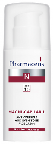 PHARMACERIS N SPF 10 Magni-Capilaril sejas krēms, 50 ml