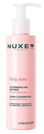 NUXE Very Rose krēmveida attīrošais pieniņš, 200 ml