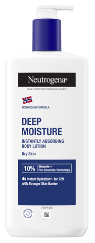 NEUTROGENA ātri uzsūcamais Deep Moisture ķermeņa losjons 400 ml