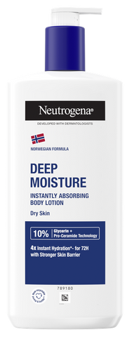 NEUTROGENA ātri uzsūcamais Deep Moisture ķermeņa losjons 400 ml